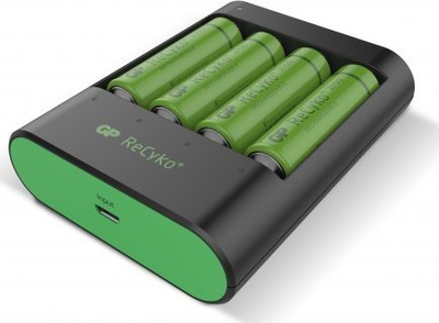 Bateri të rikarikueshme GP ReCyko U421 AA, 2600mAh, NiMH, paketë 4 copë