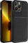 Mbrojtëse telefoni Noble Case për iPhone 14 Pro Max, pjesa mbrapa, matte, e zezë