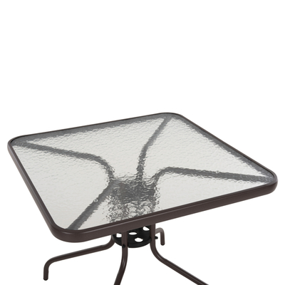 Tavolinë katrore jashtë Figo 80×80×71 Hcm (HM5972.02), kaftë