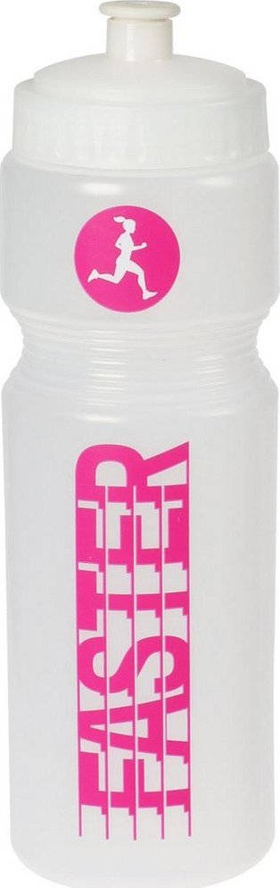 Shishe sportive XQMAX Universal Sports Bottle, 750ml, e bardhë me rozë