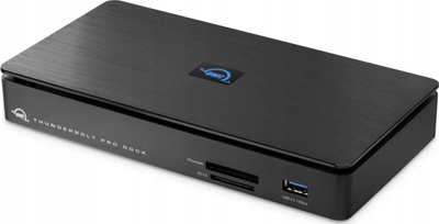 Dock Thunderbolt OWC Thunderbolt Pro Dock, USB 3.2, lexues karte CFexpress SD, e zezë