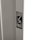 Dollap  metalike Clod 2-derë 90×40×190 Hcm (HM11981), gri