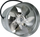 Ventilator industrial airRoxy 2100, 150mm, 180 m³/h, metalik
