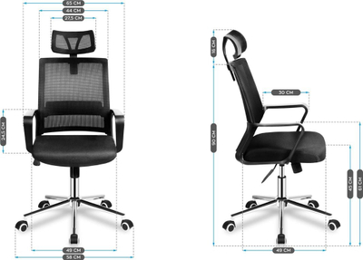 Mark Adler Manager 2.1 Канцелариска Столица, Црна