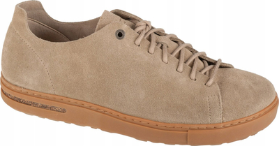 Atlete Birkenstock Bend Low Decon, lëkurë nubuck, Regular Fit, bezhë