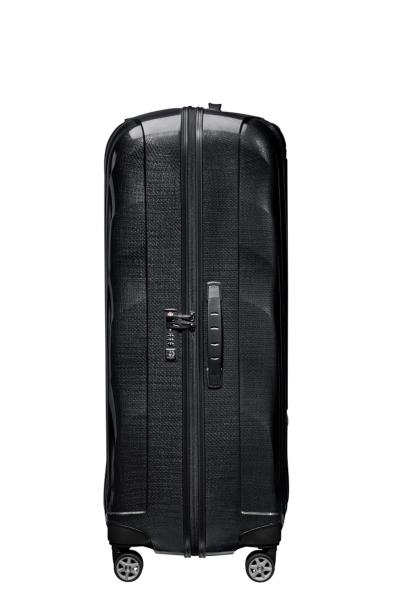 Valixhe Hard Me 4 Rrota Samsonite C-Lite 86/33 Ngjyrë E Zezë