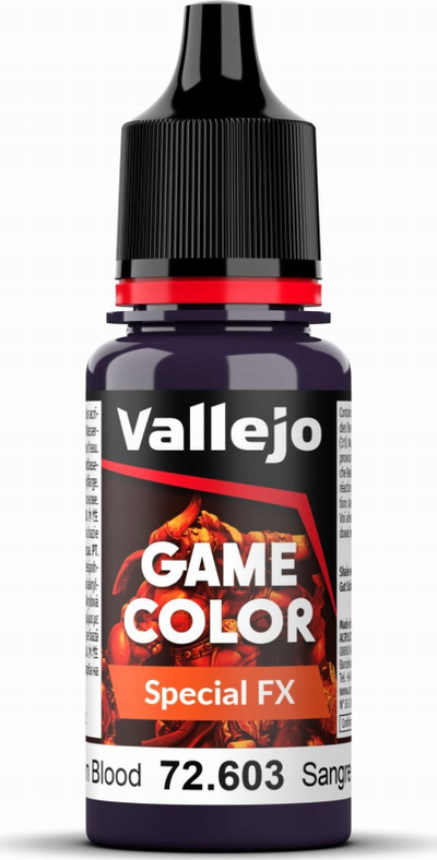 Bojë akrilike Vallejo Game Color SFX VJP72603, 18 ml, Demon Blood, e kuqe e errët