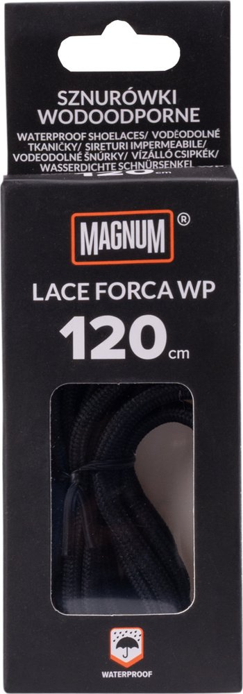 Lidhëse këpucësh Magnum LACE WP 21765568, poliester, të papërshkueshme nga uji, të zeza
