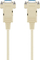 Kabllo seriale Pro RS232 9-pin F/F, 2m, gri