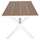 Tavolinë drejtkëndore Tawnee 219,5×89,5×73 Hcm (HM6039.02), bardhë