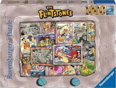 Puzzle Ravensburger The Flintstones, puzzle me figura, shumëngjyrësh