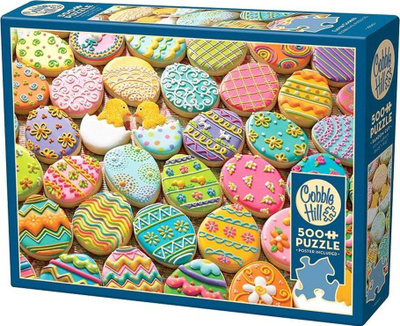 Puzzle Cobble Hill Easter Cookies, 500 copëza, shumëngjyrëshe