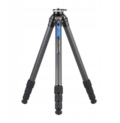 Tripod për udhëtime Leofoto LS-324CEX Pro, me bazë niveli të futme, mban gjer në 15 kg, ngjyrë e zezë