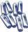 Koka furçe dhëmbësh Oral B iO Ultimate Clean, set me 8 copë, e bardhë