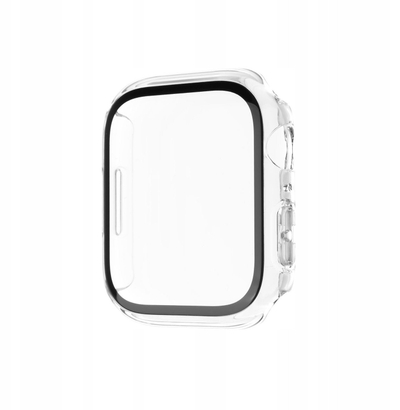 Kapak mbrojtës FIXED Pure Cover për Apple Watch Series 8, 41mm, xham i kalit, transparent
