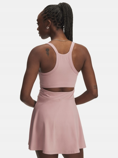 Fustani Under Armour Meridian Dress, mini, pa mëngë, rozë