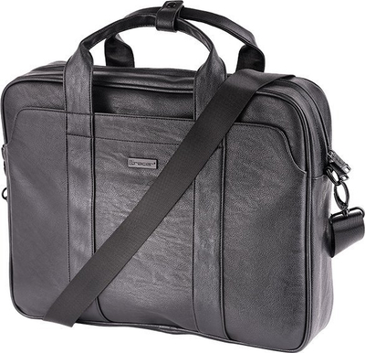 Çantë laptopi Tracer LT1, 16", eco leather, e zezë