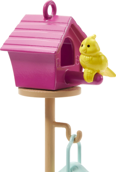 Set mobiljesh lodër Mattel Barbie Furniture Playset, aksesorë për shpinë, modele të përziera, shumëngjyrëshe
