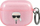 Mbështjellëse Karl Lagerfeld për Apple AirPods Pro, rozë