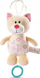 Lodër muzikore Nici My First NICI Cat, 18cm, pelush, bezhë rozë