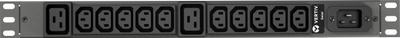 PDU Vertiv Geist RPDU Basic, 1U, 12 porta AC, i zi