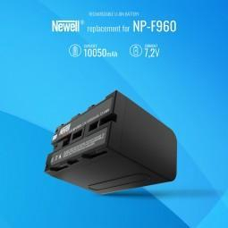 Bateri Newell Plus NP-F960, Li-ion, në vend të baterisë Sony, e zezë