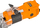 Trimmer druri profesional CMT Orange Tools CMT10, 550W, portokalli