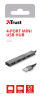 USB Hub Halyx Aluminium, 4 porte, e zezë