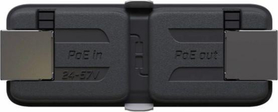 Përsëritës rrjeti Mikrotik GPeR, Gigabit Ethernet, PoE, i zi