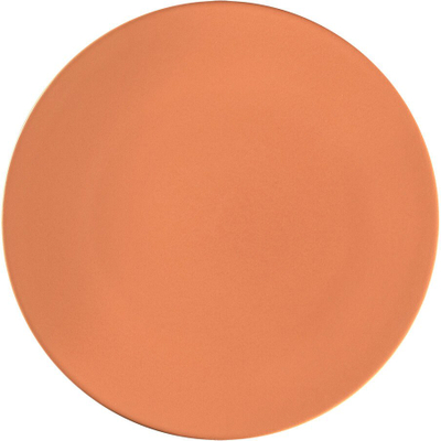 Pjatë e sheshtë Vilde EARTH Prima, 29 cm, porcelan, terrakote