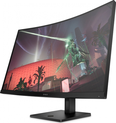 Monitor HP Omen 32c, 32", 2560 x 1440 (WQHD), i zi