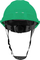 Helmetë mbrojtëse Lahti Pro L1041004, ABS, me vrima ajrimi, jeshile