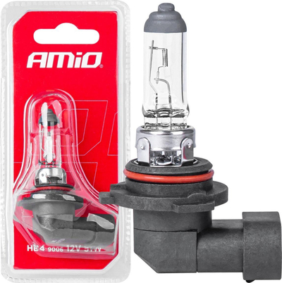 Llambë halogjene AMiO HB4 9006, 12V, 51W, transparente