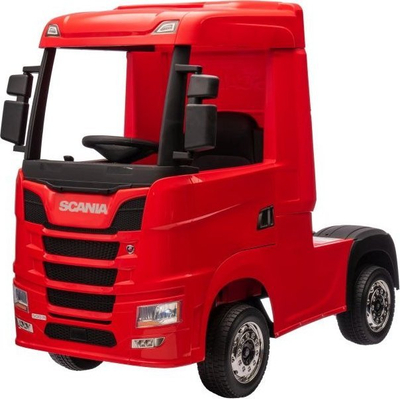 Kamion elektrik lodër Cameron Sino Scania 500R HL698, 4x4, i kuq