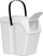 Set me 4 kosha të mbeturinave Prosperplast, 25 l, i bardhë