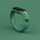 Rrip dore Hurtel Christmas për Xiaomi Mi Band 3/4, silikon, motiv bredh Krishtlindjesh, jeshile e errët