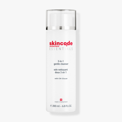 Qumësht pastrues SkinCode 3në1, Gentle Cleanser, 200 ml