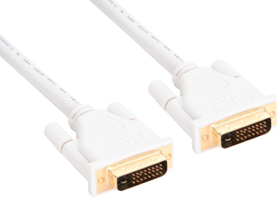 Kabllo DVI D InLine 17775W, 5m, e bardhë