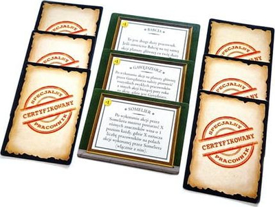 Zgjerim loje me letra për lojën me bord Stonemaier Viticulture Tuscany, 9 letra punëtori promocionalë, shumëngjyrëshe