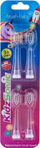 Koka zëvendësimi Brush-Baby KidzSonic, set me 4 copë, për kalamaj 3+ vjeç, shumëngjyrëshe