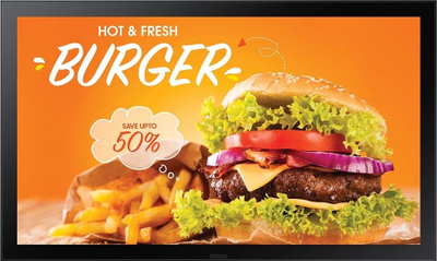 Monitor profesional Samsung Smart Signage OH24B, 24", Full HD, i zi