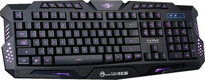 Tastierë Marvo K636, e zezë