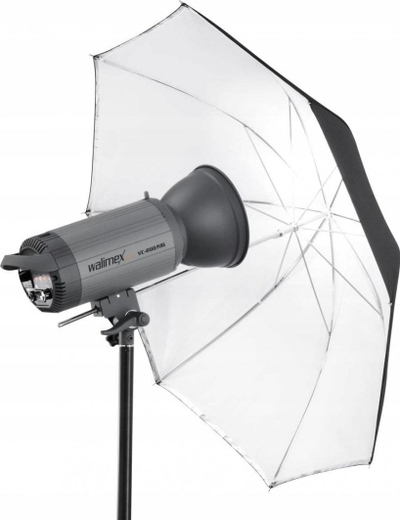 Студио чадор Walimex Pro 2in1, 109 cm, рефлектирачки и дифузен, бел црн