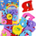Shkronja magnetike MEGA CREATIVE 531410, set edukativ, shumëngjyrëshe