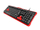 Tastierë Gaming Natec RHOD 110, USB, e zezë / e kuqe