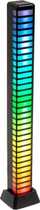 Kullë drite ARGB Lamptron MR188, për ambient, me mikrofon, e zezë