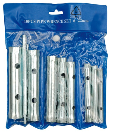Set i çelësave për gypa Vorel (52900), 6-22mm, 10 copë