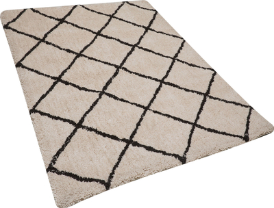 Tapet shaggy ADALAR Beige, 140 x 200 cm, bezhë