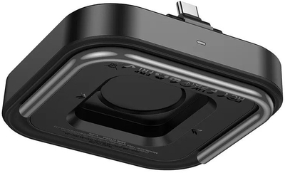 Ngarkues tavoline Hoco 2 in 1, USB C 30W, karikim wireless 5W, i zi