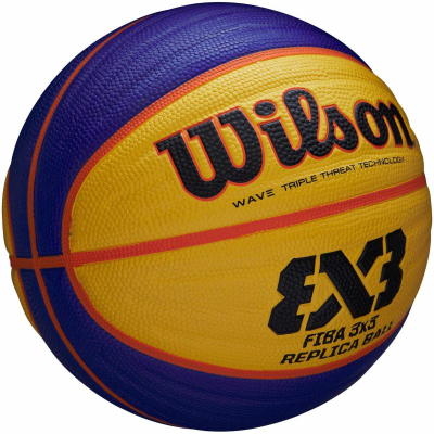 Top basketbolli Wilson FIBA 3x3 Replica WTB1033XB, numri 6, portokalli